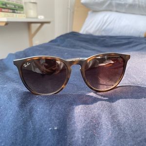 Ray Ban Erika Tortoise Sunglasses